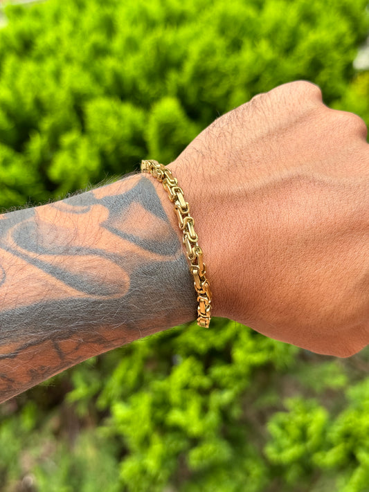 Combo cadena y pulsera Rustica