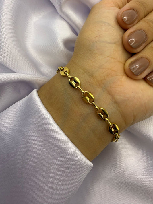 Combo cadena y pulsera Gucci